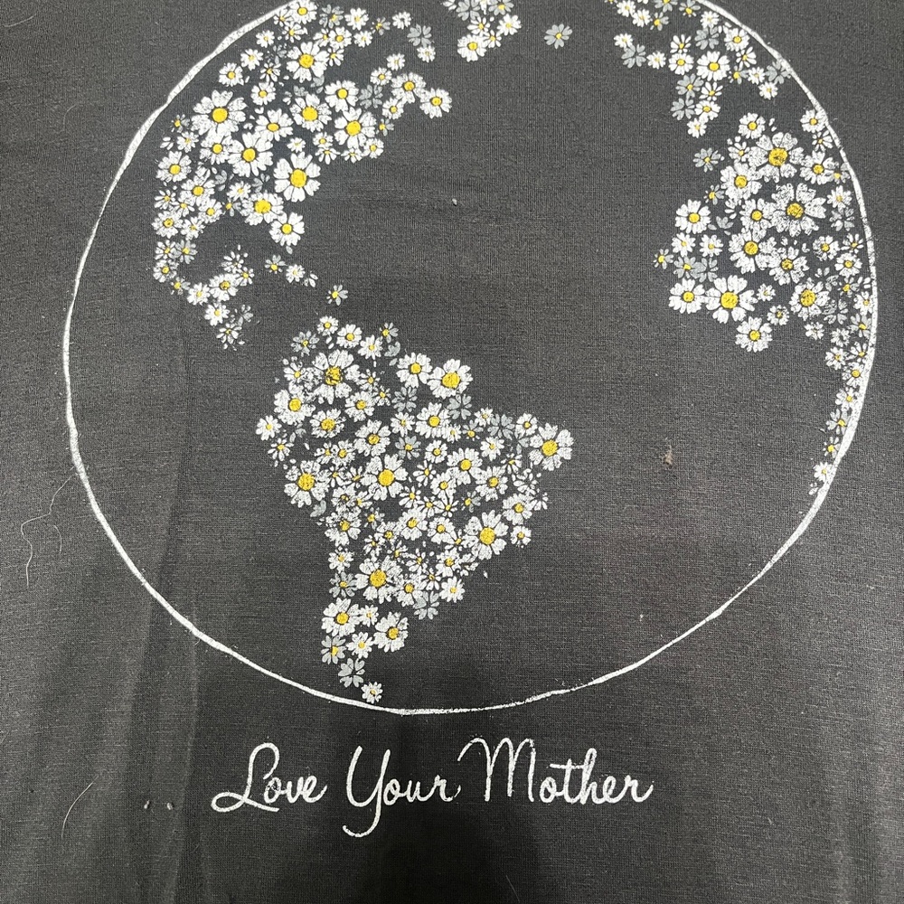 Maurices Charcoal Earth Graphic Tee - Picture 2 of 3